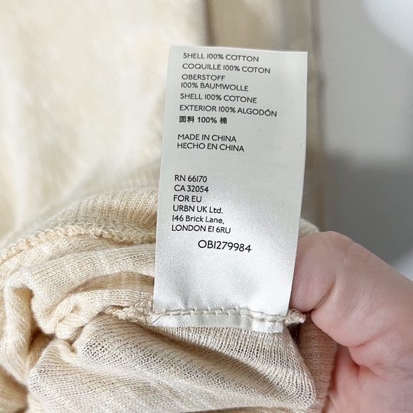 Anthropologie Damiana Pullover Dolman in Beige Sz S - Picture 10 of 10